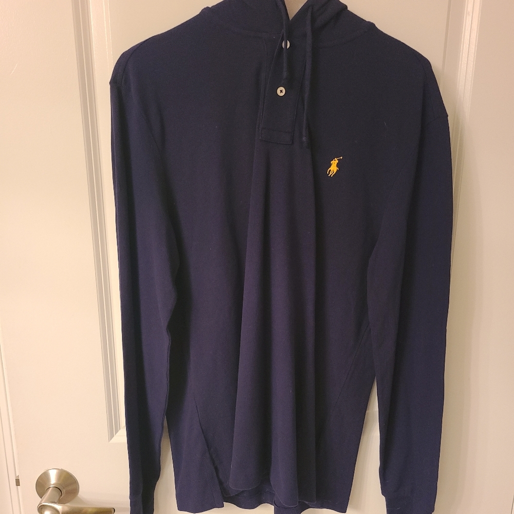 Polo Ralph Lauren Blue Hooded Sweatshirt